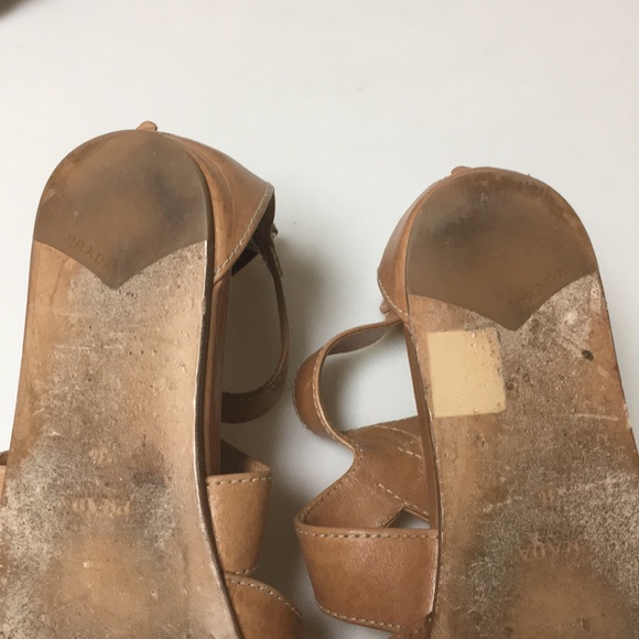 PRADA  Woman’s Sandals Made in Italy Size 6 - Picture 11 of 12
